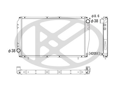 Radiator, racire motor Koyorad PL090302