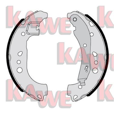 Комплект тормозных колодок KAWE 01197 для SKODA KAMIQ