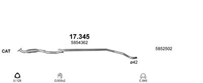 SISTEM DE ESAPAMENT POLMO POLMO04197