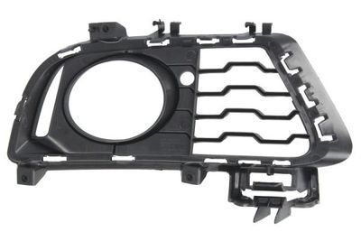 Voorbumper afdekking Voor Links (met mistlampgaten, plastic, zwart, M-PAKIET) past: BMW 3 GRAN TURISMO F34 03.13-12.20