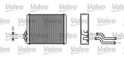 Теплообменник, отопление салона VALEO 812326 для VOLVO 480