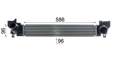 INTERCOOLER COMPRESOR MAHLE CI614000P 10