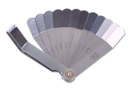 Laser Tools Offset Feeler Gauge - 12 Blades