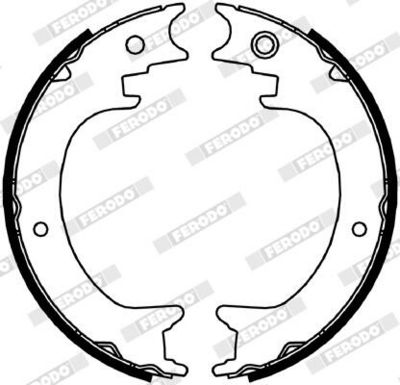BREMSBACKENSATZ FESTSTELLBREMSE FERODO FSB4064 1