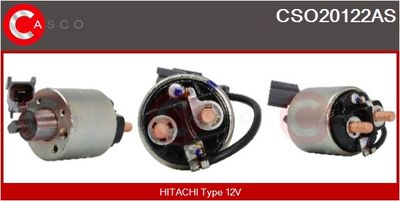 Elektromagnetický spínač, startér CASCO CSO20122AS
