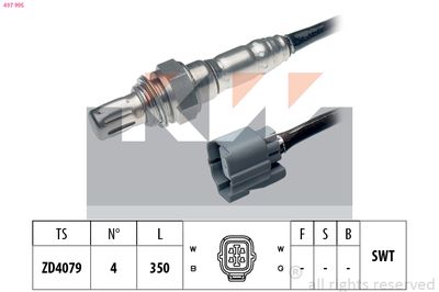 Sonda lambda KW 497 995
