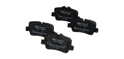 BREMSBELAGSATZ SCHEIBENBREMSE VALEO 302521A 4