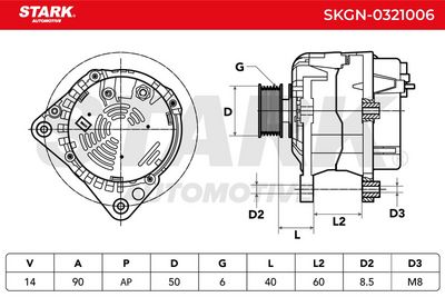 генератор STARK SKGN-0321006