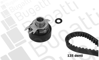 BUGATTI BKCD0654 Комплект ГРМ  для SEAT INCA (Сеат Инка)