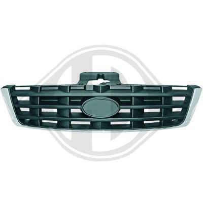 Решетка радиатора DIEDERICHS 6832140 для HYUNDAI ACCENT