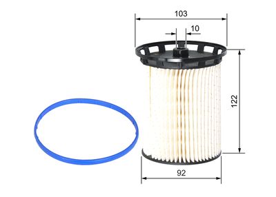 KRAFTSTOFFFILTER BOSCH F026402221 4