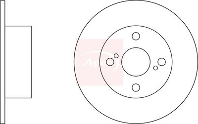APEC Brake Disc DSK2306