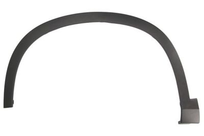 Garneerstroken voor spatbord Aan de voorkant Links (black-matt) past: OMODA 5 07.22-