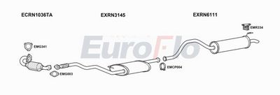 Układ wydechowy EUROFLO RNESP19D6001