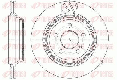 KAWE 61072 10 Тормозные диски  для MERCEDES-BENZ S-CLASS (W220) S 430 4-matic (220.083, 220.183)