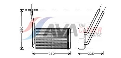 SCHIMBăTOR DE CăLDURă îNCăLZIRE HABITACLU