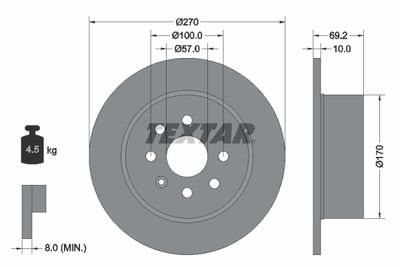 Brake Disc 92075503