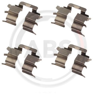 Комплектующие, колодки дискового тормоза A.B.S. 1277Q для NISSAN MICRA