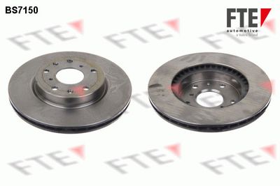 Тормозной диск FTE 9072559 для FIAT SEDICI