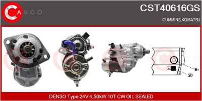 Startér DENSO CST40616GS