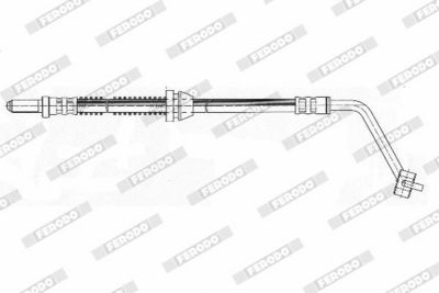 спирачен маркуч FERODO FHY2081