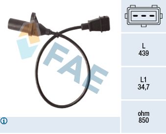 Датчик импульсов FAE 79524 для FIAT PANDA