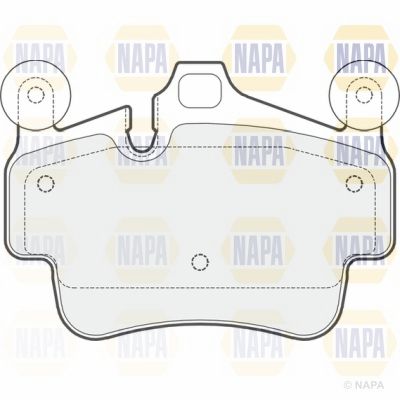 Brake Pad Set NAPA PBP7991