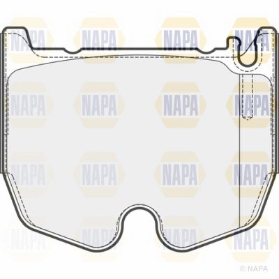 Brake Pad Set NAPA PBP7714