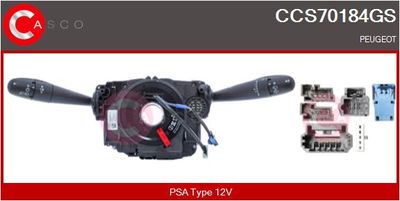 Spínač řízení CASCO CCS70184GS