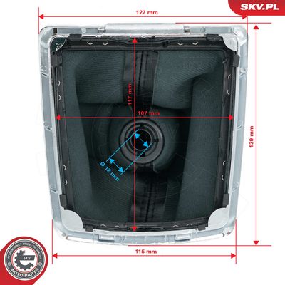Hlavica radiacej páky ESEN SKV 63SKV431