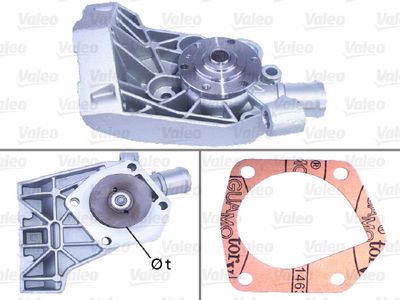 Water Pump, engine cooling 506730