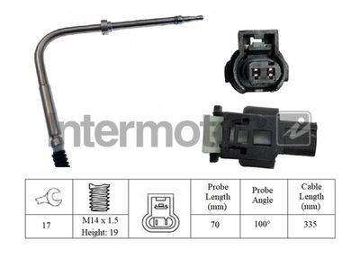 Sensor, exhaust gas temperature Intermotor 27128