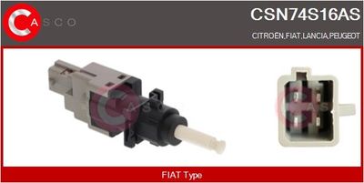 COMUTATOR LUMINI FRANA CASCO CSN74S16AS