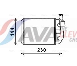 SCHIMBăTOR DE CăLDURă îNCăLZIRE HABITACLU