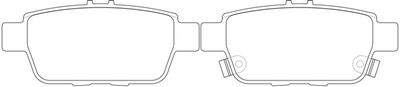 FIT FP1103 Тормозные колодки и сигнализаторы  для ACURA TL (Акура Тл)