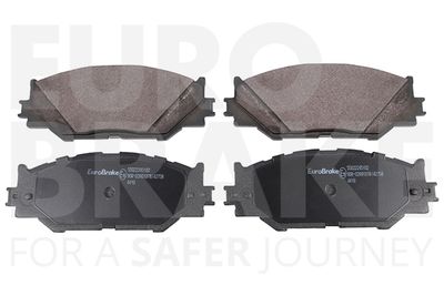 EUROBRAKE 55022245102 Тормозные колодки и сигнализаторы  для LEXUS IS II (_E2_) 250 AWD (GSE25_)
