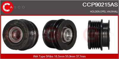 FULIE ALTERNATOR CASCO CCP90215AS