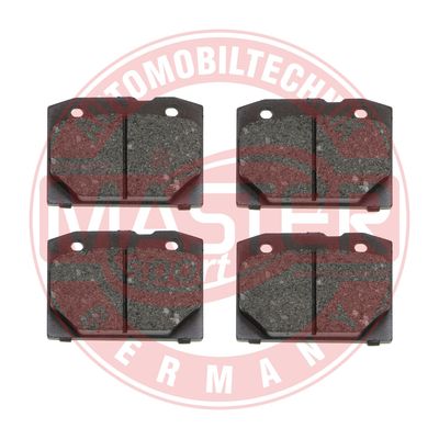 Комплект тормозных колодок, дисковый тормоз MASTER-SPORT GERMANY 13046029662N-SET-MS для LADA NOVA