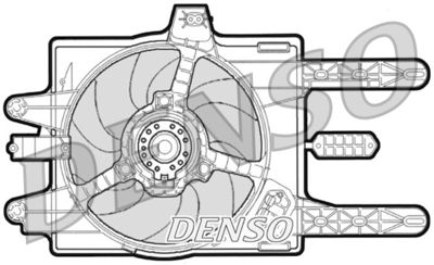DENSO DER09030 Вентилятор системи охолодження двигуна для LANCIA (Лансиа)