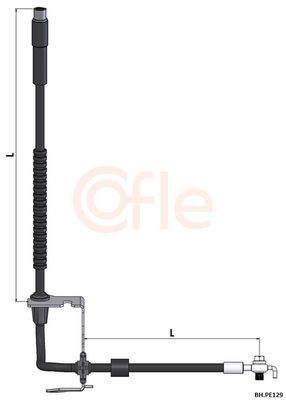 BREMSSCHLAUCH COFLE 92BHPE129