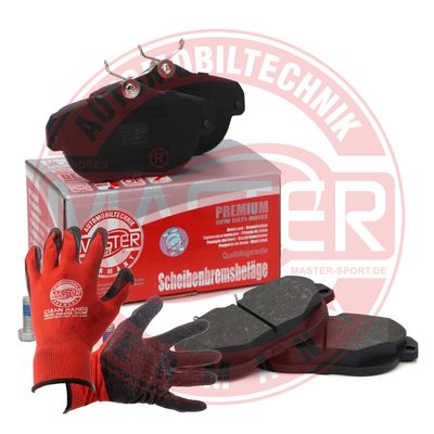 Zestaw klocków hamulcowych, hamulce tarczowe MASTER-SPORT GERMANY 13046027062N-SET-MSP