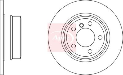 APEC Brake Disc DSK2172