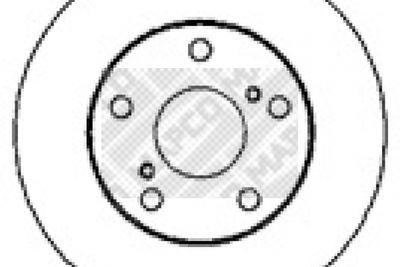 MAPCO 15556 Тормозные диски  для TOYOTA PICNIC (Тойота Пикник)