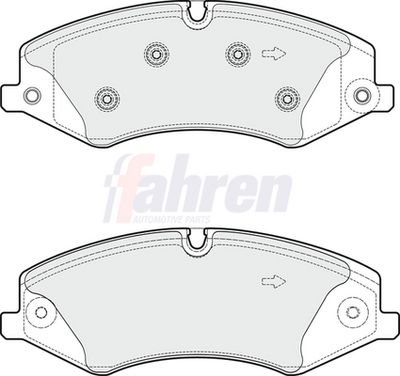 Fahren Brake Pad Set, disc brake FBP3264