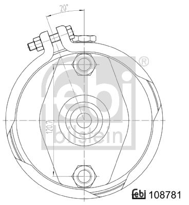 Diaphragm Brake Cylinder 108781