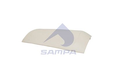 Placa deflectora de aire, cabina