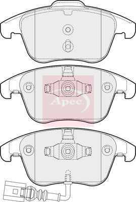 APEC Brake Pad Set, disc brake PAD1653