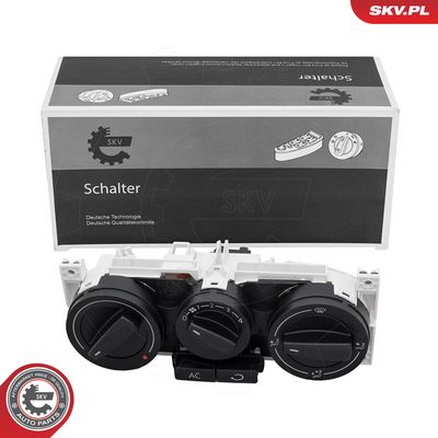 Ovládací prvek, topení/ventilace SKV 38SKV001