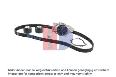 WASSERPUMPE + ZAHNRIEMENSATZ AKS DASIS 570314N