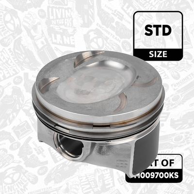 SET PISTOANE ET ENGINETEAM PM009700KS 2